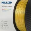 HELLO3D 3D Printer Filament - 1.75mm - Gold - 1Kg