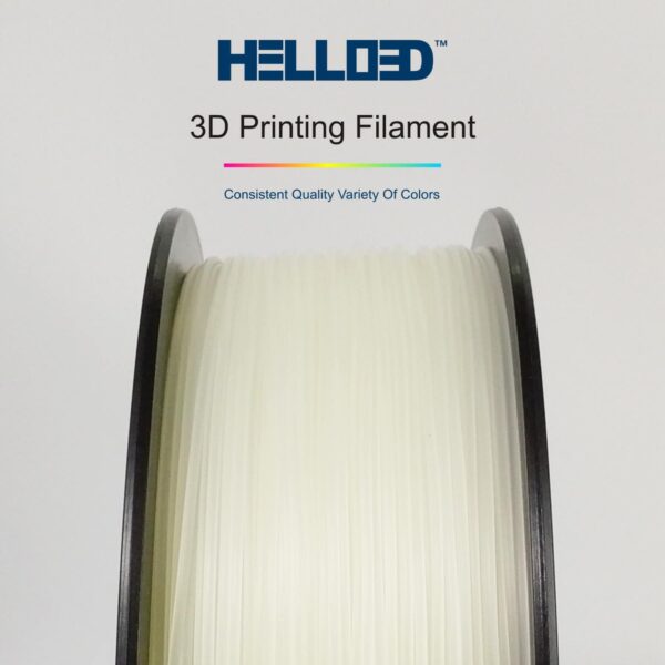 HELLO3D 3D Printer Filament - PA (Nylon) - 1.75mm - Natural - 1Kg