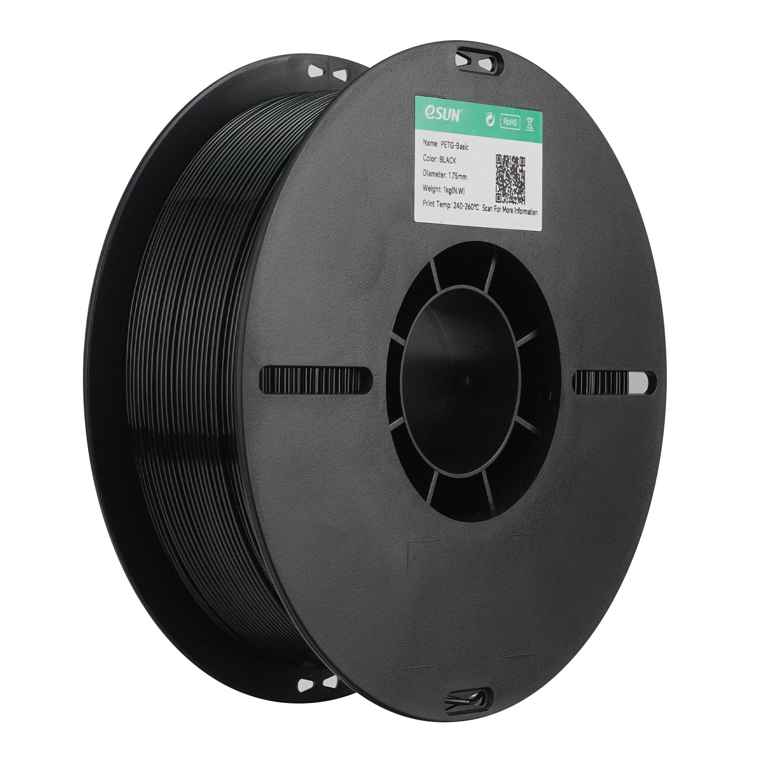 eSUN ePETG Basic Black 1kg filament