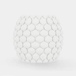 SUNLU High-Speed Matte PETG White 1kg 1.75mm 3D printer filament spool
