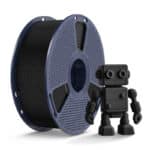 SUNLU PETG Black 1kg 1.75mm 3D printer filament spool