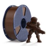 SUNLU PLA+ Brown Coffee 1kg 1.75mm 3D printer filament spool