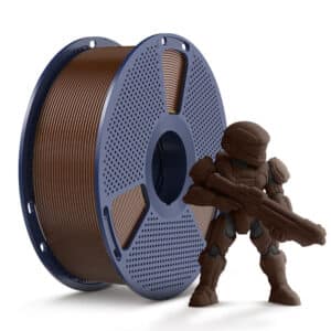 SUNLU PLA+ Brown Coffee 1kg 1.75mm 3D printer filament spool