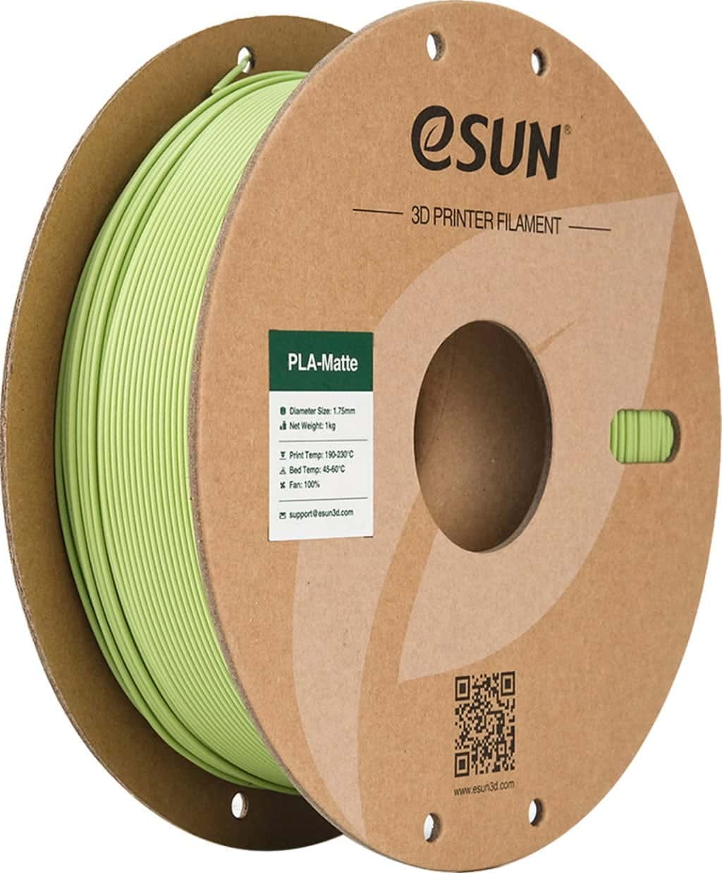 eSUN ePLA-Matte Matcha Green 1kg filament
