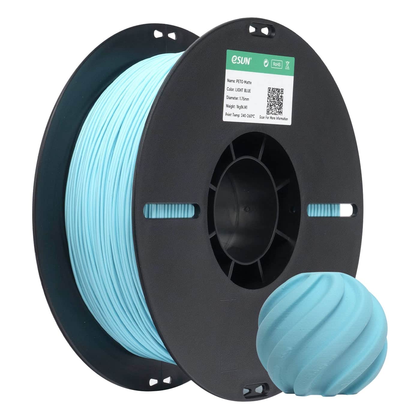 eSUN PETG-Matte Blue Brick 1kg filament